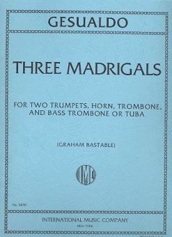 Three Madrigals 