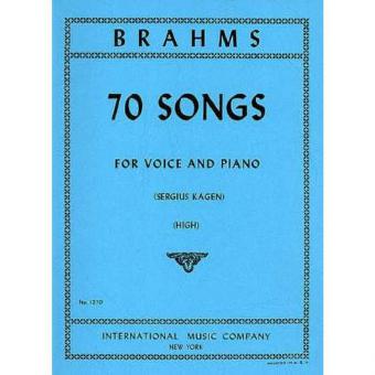 70 Songs for High Voice 