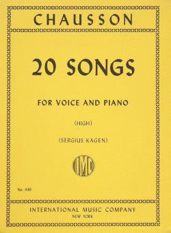 20 Songs for High Voice 