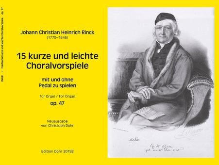15 kurze und leichte Choralvorspiele 
