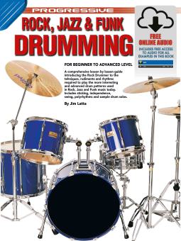 Progressive Rock, Jazz And Funk Drumming 