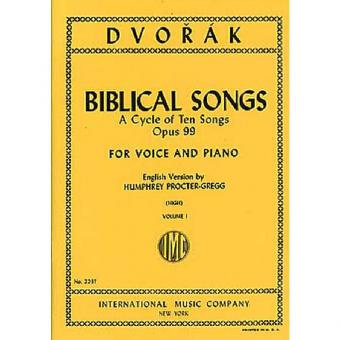 Biblical Songs Op. 99 Vol. 1 High Voice 