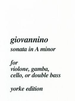 Sonata in A minor 