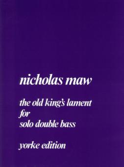 The Old King's Lament. DB 