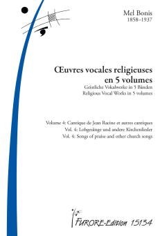 OEuvres vocales religieuses en 5 volumes: Vol. 4 