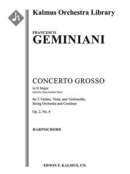 Concerto Grosso in D, Op. 2, No. 4 