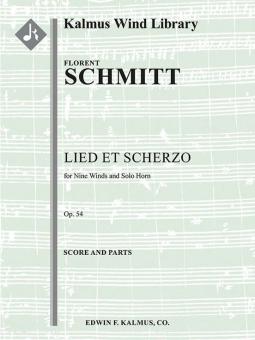 Lied et Scherzo Op 54 