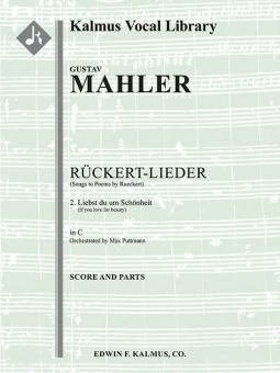 Songs to Poems by Rueckert No 2 