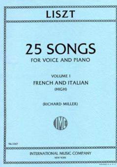Songs Vol. 1 For High Voice 