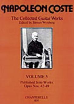 The Collected Guitar Works op. 42 - 49 Vol. 5 