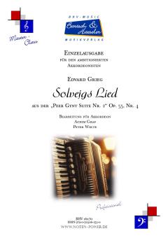 Solvejgs Lied - Op. 55, Nr. 4 