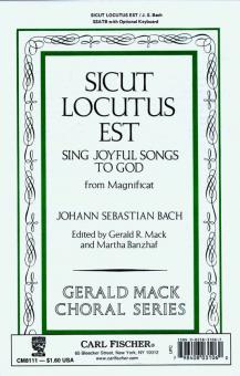 Sicut Locutus Est 