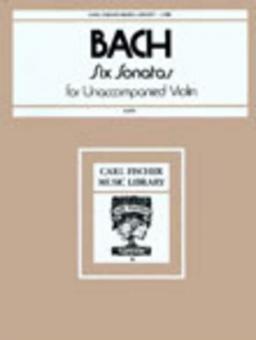 Six Sonatas for Violin Solo 
