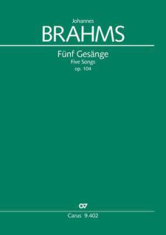 5 Chants op. 104 Download