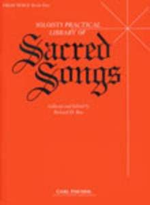 Soloists Practical Library Of Sacred Songs Vol. 1, High Voice 