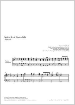 Meine Seele Gott erhebt Download