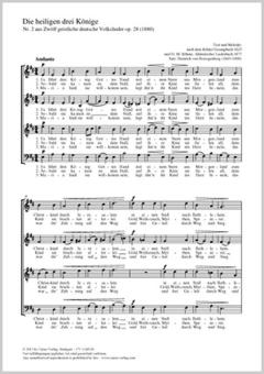 Die heiligen drei Könige op. 28, 2 Download