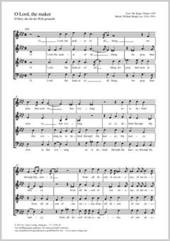 O Lord, the maker (O Herr, der du die Welt gemacht) Download