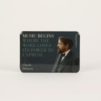 Aimant décoratif Debussy 