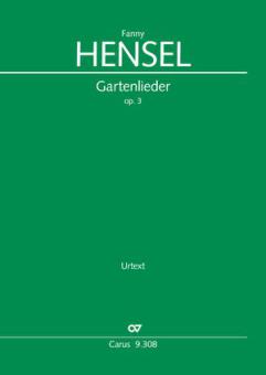Chansons de jardin op. 3 Standard