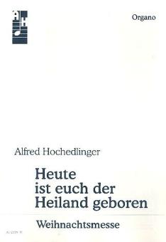 Heute ist euch der Heiland geboren 