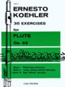 35 Exercises for Flute op. 33 Book 3 