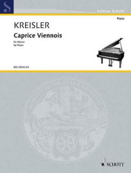 Caprice Viennois op. 2 Standard