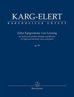 Dix épigrammes de Lessing Standard