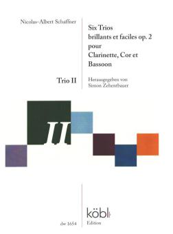6 Trios brillants et faciles op.2 
