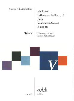 6 Trios brillants et faciles op.2 