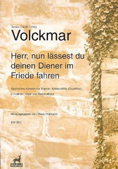Herr nun lässest du deinen Diener im Friede fahren 