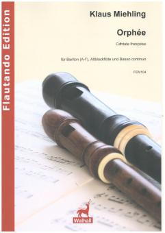 Orphée (Cantate francoise) 