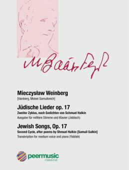 Jüdische Lieder op.17 