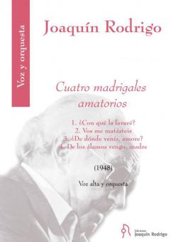 Cuatro Madrigales Amatorios 