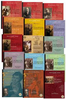 Llobet Guitar Works - Set (Volumes 1-15) 