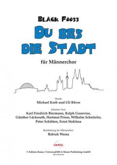Du bes die Stadt 