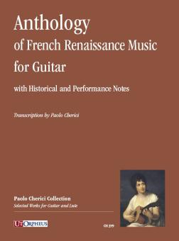 Anthologie de la musique française de la Renaissance pour guitare 