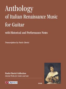 Anthologie de la musique de la Renaissance italienne pour guitare 