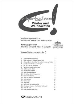 Chorissimo ! Hiver et Noël - Partie simple, instrument mélodique 1 Standard