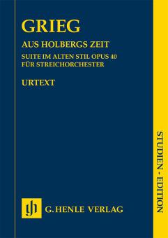 Holberg Suite op. 40 