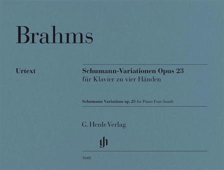 Schumann Variations en mi bémol majeur op. 23 