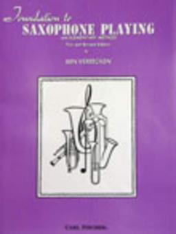 Foundation To Saxophone Playing 