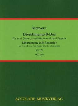 Divertimento B-Dur KV 270 
