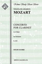 Concerto for Clarinet in A, K. 622 