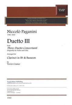 Duetto concertant Nr. 3 F-Dur 