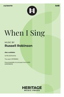 When I Sing 