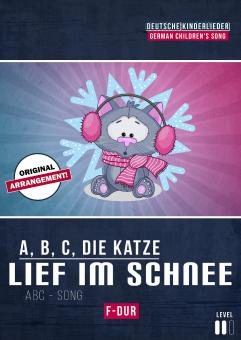A, B, C, die Katze lief im Schnee 