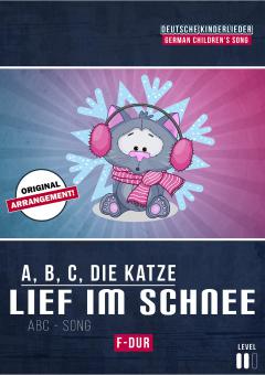 A,B,C die Katze lief im Schnee 
