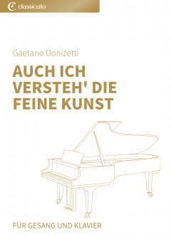 Auch ich versteh' die feine Kunst 