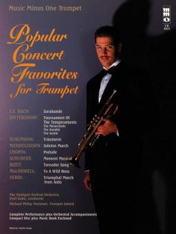 Popular Concert Favorites for Trumpet with Orchestra 